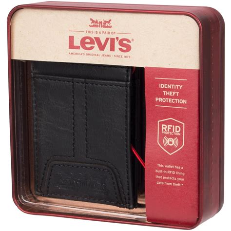 levi's wallet rfid protection|Levi's front pocket wallet review.